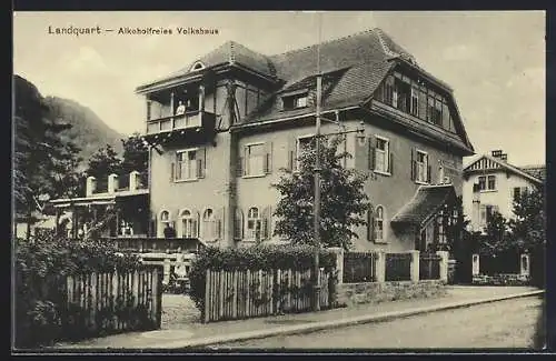 AK Landquart, Hotel Alkoholfreies Volkshaus