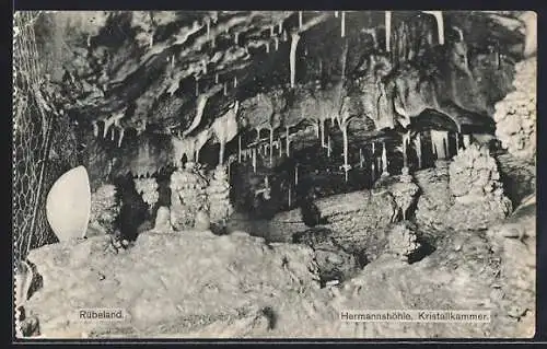 AK Rübeland, Kristallkammer in der Hermannshöhle