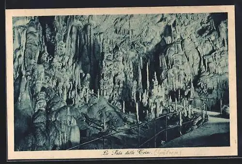 AK Grotte Demaniali di Postumia presso Trieste, La Sala delle Trine, Höhle