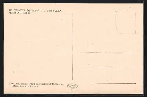 AK Trieste, Grotte demaniali di postumia, La sala da ballo, Höhle