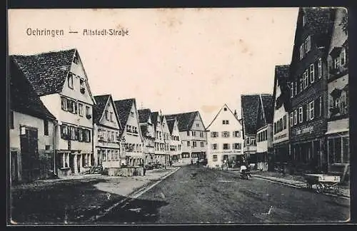 AK Oehringen, Partie in der Altstadt-Strasse