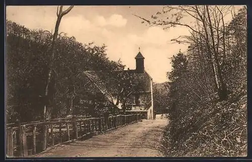 AK Edenkoben, Edenkobener Tal, Hotel Kurhaus Meyerhof, Bes. Wilhelm Krug