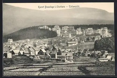 AK Braunlage i. Oberharz, Teilansicht