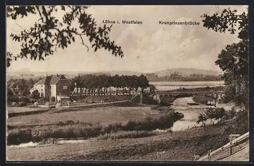 AK Löhne i. Westfalen, Kronprinzenbrücke