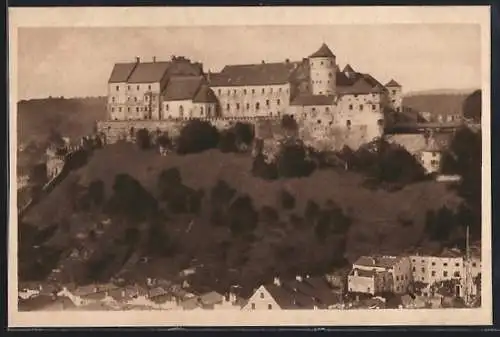 AK Burghausen / Ach, Königliche Burg