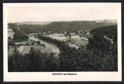 AK Zlenice nad Sázavou, Panorama