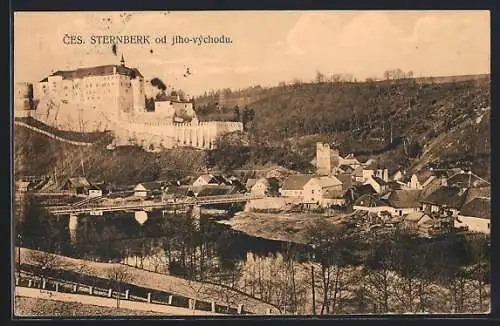 AK Ces. Sternberk od jiho-východu, Panorama