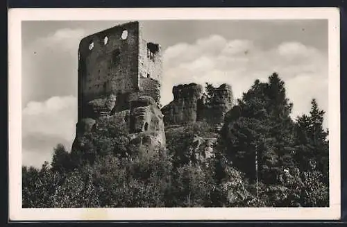 AK Münchengratz, Burgruine Waletschow