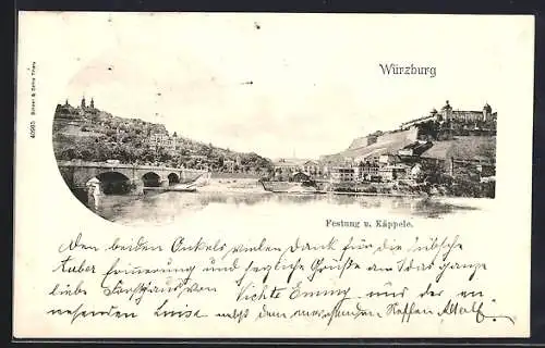 AK Würzburg, Festung und Käppele