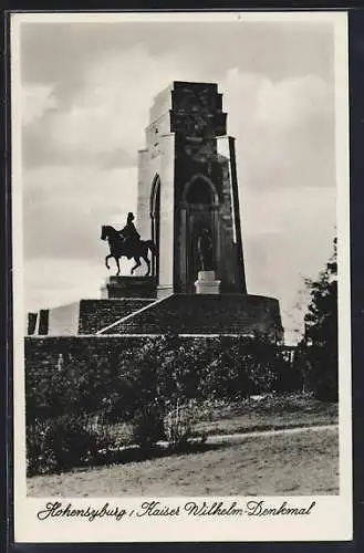 AK Hohensyburg, Kaiser WIlhelm Denkmal