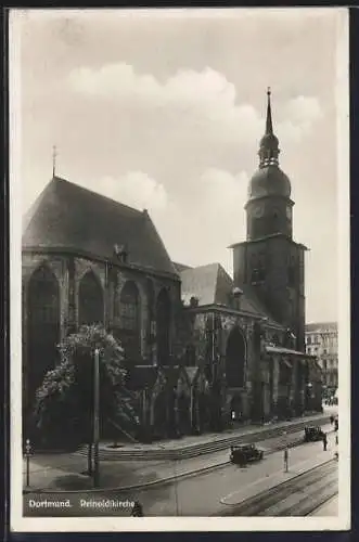 AK Dortmund, Blick zur Reinoldikirche