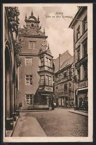 AK Mainz, Erker am alten Gymnasium