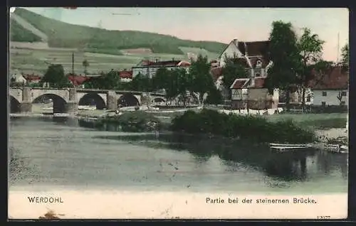 AK Werdohl, Partie bei der steinernen Brücke