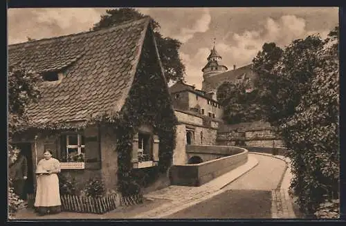 AK Nürnberg, Strasse am Vestnertor