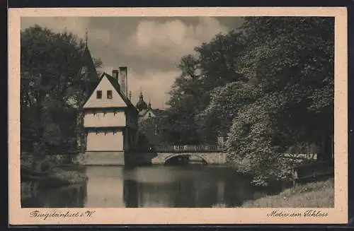 AK Burgsteinfurt i. W., Motiv am Schloss