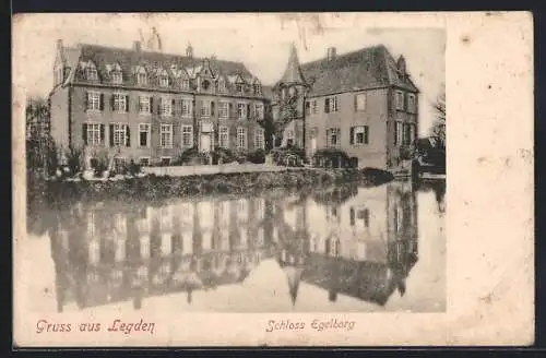 AK Legden, Blick aufs Schloss Egelborg