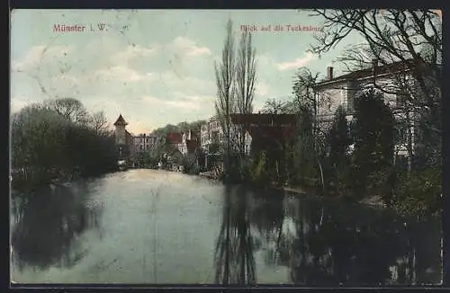 AK Münster i. W., Blick auf die Tuckesburg