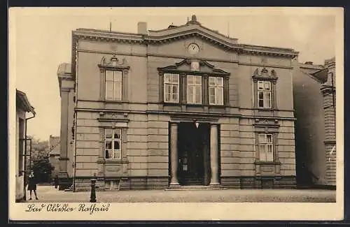 AK Bad Oldesloe, Blick auf das Rathaus