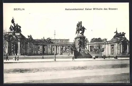 AK Berlin, Nationaldenkmal Kaiser wilhelm des Grossen