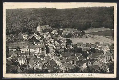 AK Landstuhl, Teilansicht mit Blick auf Kinderheim St. Nikolaus