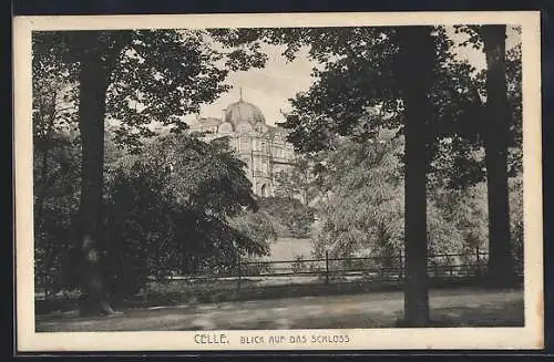 AK Celle, Blick auf das Schloss