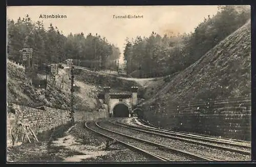 AK Altenbeken, Tunnel-Einfahrt