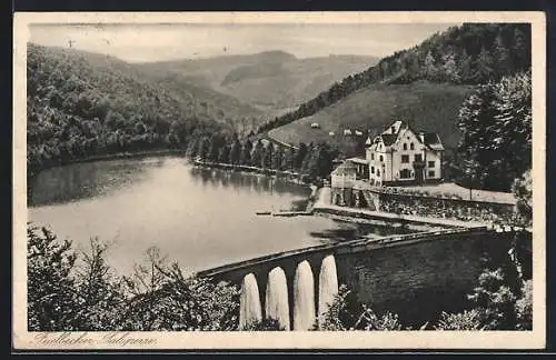 AK Lüdenscheid, Gasthaus Fuelbecker Talsperre, Bes. Paul Hüttebräucker