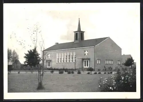 AK Neugnadenfeld im Emsland, Kirchensaal der Herrnhuter Brüdergemeinde