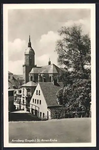 AK Annaberg /Erzgeb., St.-Annen-Kirche