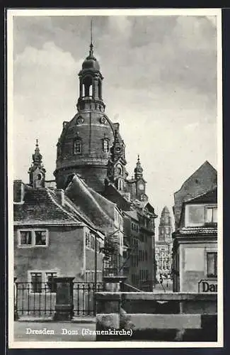 AK Dresden, Dom, heute Frauenkirche