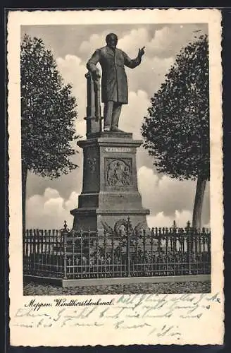 AK Meppen, Windthorstdenkmal