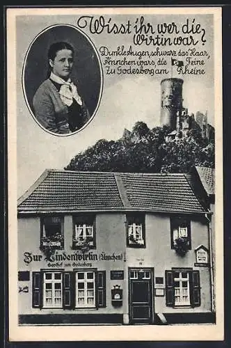 AK Bad Godesberg, Gasthaus Zur Lindenwirtin