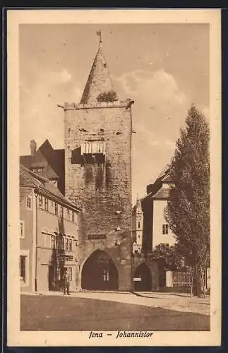 AK Jena, Johannistor mit Bäckerei