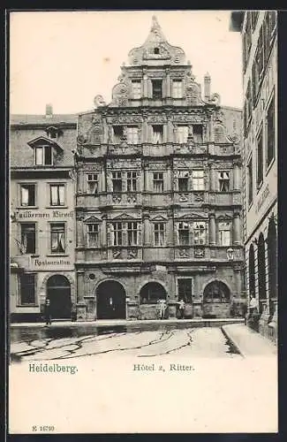 AK Heidelberg, Hotel zum Ritter