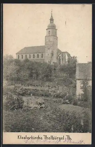 AK Thalbürgel /Th., Klosterkirche