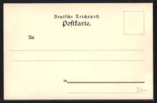 Lithographie Strassburg, Innen- & Aussenansichten des Münster