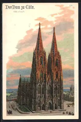 Lithographie Köln, Der Dom