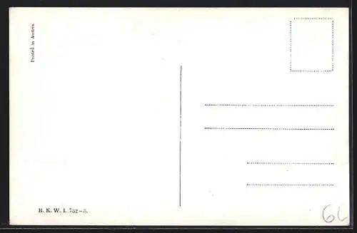 Künstler-AK Brüder Kohn (B.K.W.I) Nr. 732-3: Sommerliche Landschaft mit Bäumen