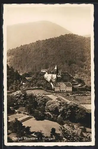 AK Schloss Eberstein i. Murgtal, Blick auf das Schloss