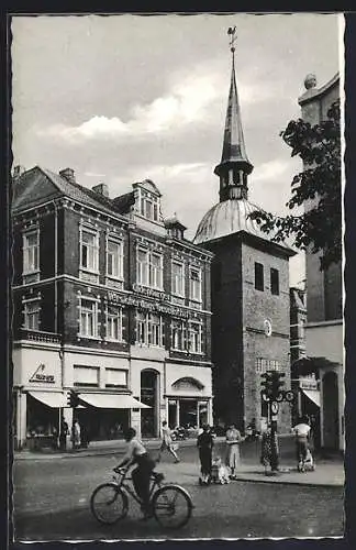 AK Oldenburg i. O., Strassenpartie mit Lapan