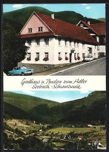 AK Seebach /Schwarzwald, Gasthaus u. Pension zum Adler