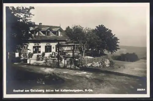 AK Kaltenleutgeben, Gasthof am Gaisberg