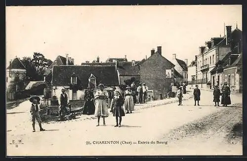 AK Charenton, Entrée du Bourg