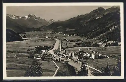 AK Ponte, Aussicht von Ruine Guardaval