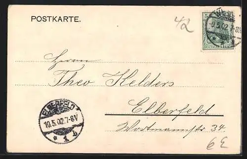 AK Wesel / Rhein, Denkmal der 11 Schill`schen Offiziere