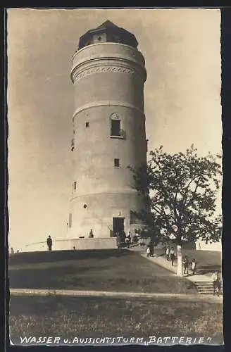 AK Basel, Wasser- und Aussichtsturm Batterie