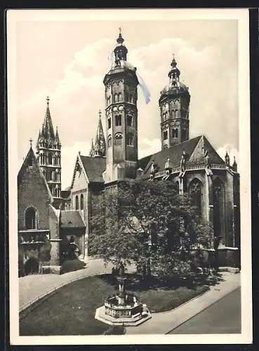 AK Naumburg / Saale, Blick auf den Dom