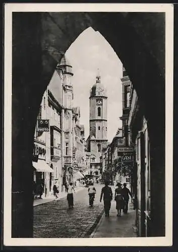 AK Jena, Durchblick in die Johannisstrasse