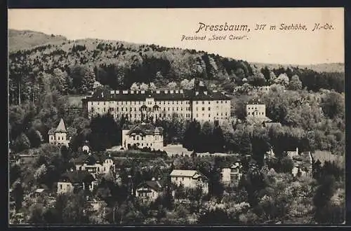 AK Pressbaum /N.-Oe., Pensionat Sacré Coeur