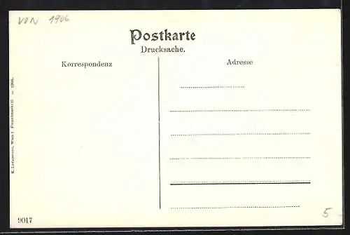 AK Waidhofen an der Ybbs, Teilansicht mit Strassenpartie